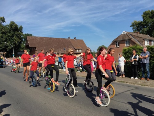 die Einradfahrer