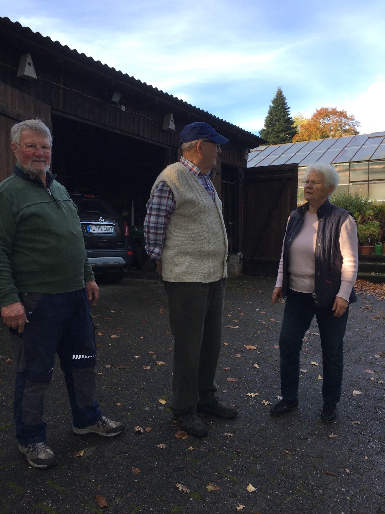 Horst, Jörg und Rosie Möller