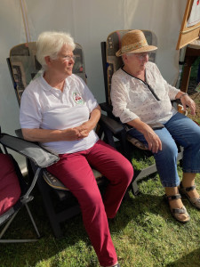 selbst das sitzen war anstrengend